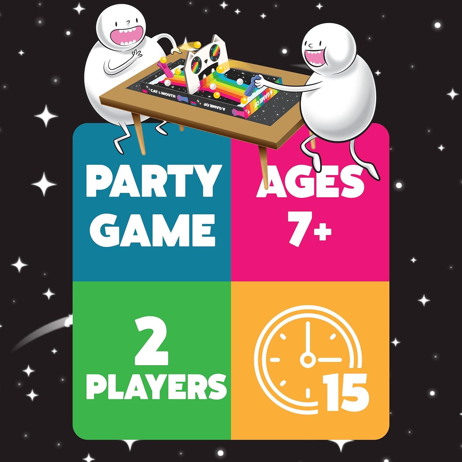 imageA Game of Cat and Mouth by Exploding Kittens  Card Game for Adults Family Teens and Kids