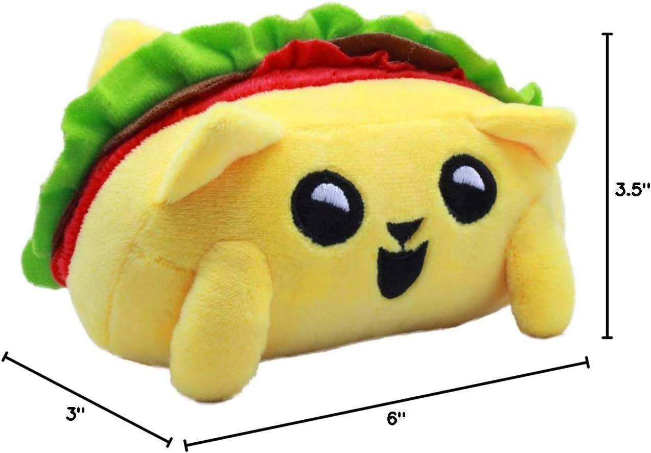 imageExploding Kittens 6 Plush  Tacocat  Official Licensed Soft Toy  Soft Plush Collectible for Kids ampamp FansTaco Cat
