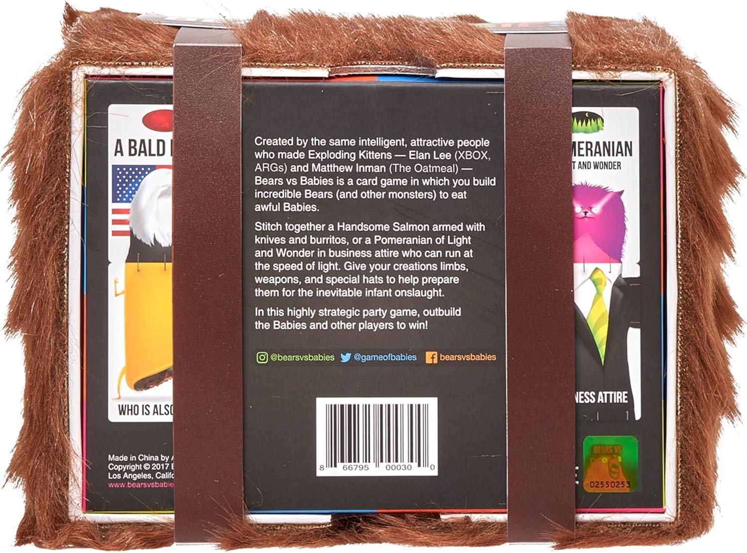 imageExploding Kittens Bears vs Babies 25 Players  Ages 10  20 Minutes to Play  Monster Building Card Game  Party Game Family Game Night Kid and Adult Card GameBears vs Babies