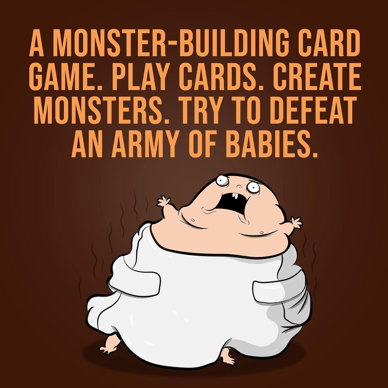 imageExploding Kittens Bears vs Babies 25 Players  Ages 10  20 Minutes to Play  Monster Building Card Game  Party Game Family Game Night Kid and Adult Card GameBears vs Babies