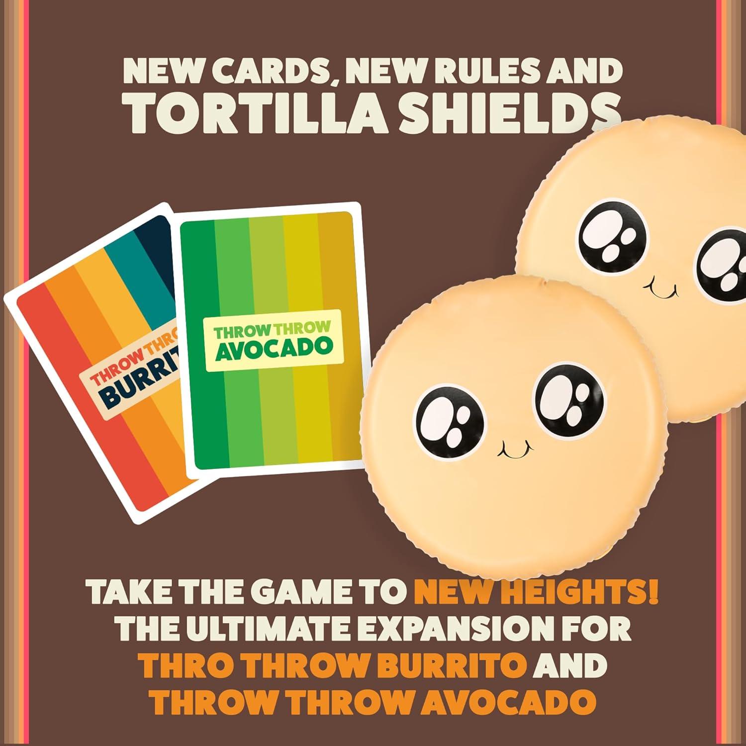 imageExploding Kittens Block Block Burrito Expansion Pack 26 Players  Ages 7  15 Minutes to Play  Original Game Required Inflatable Shields  Party ampamp Family Card Games for Kid ampamp Adults