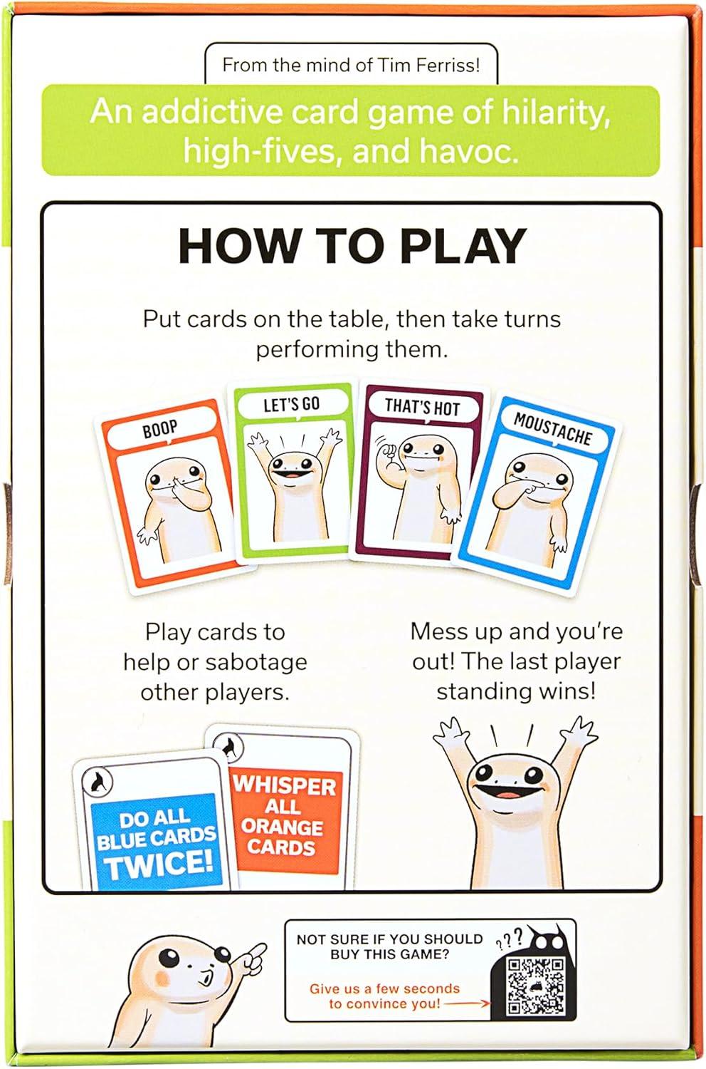 imageExploding Kittens Coyote Created by Tim Ferriss Special Edition Large Box Includes 6 Unique Action Cards a Challenge Party for 38 Players Ages 10 and Up Great for Family Night