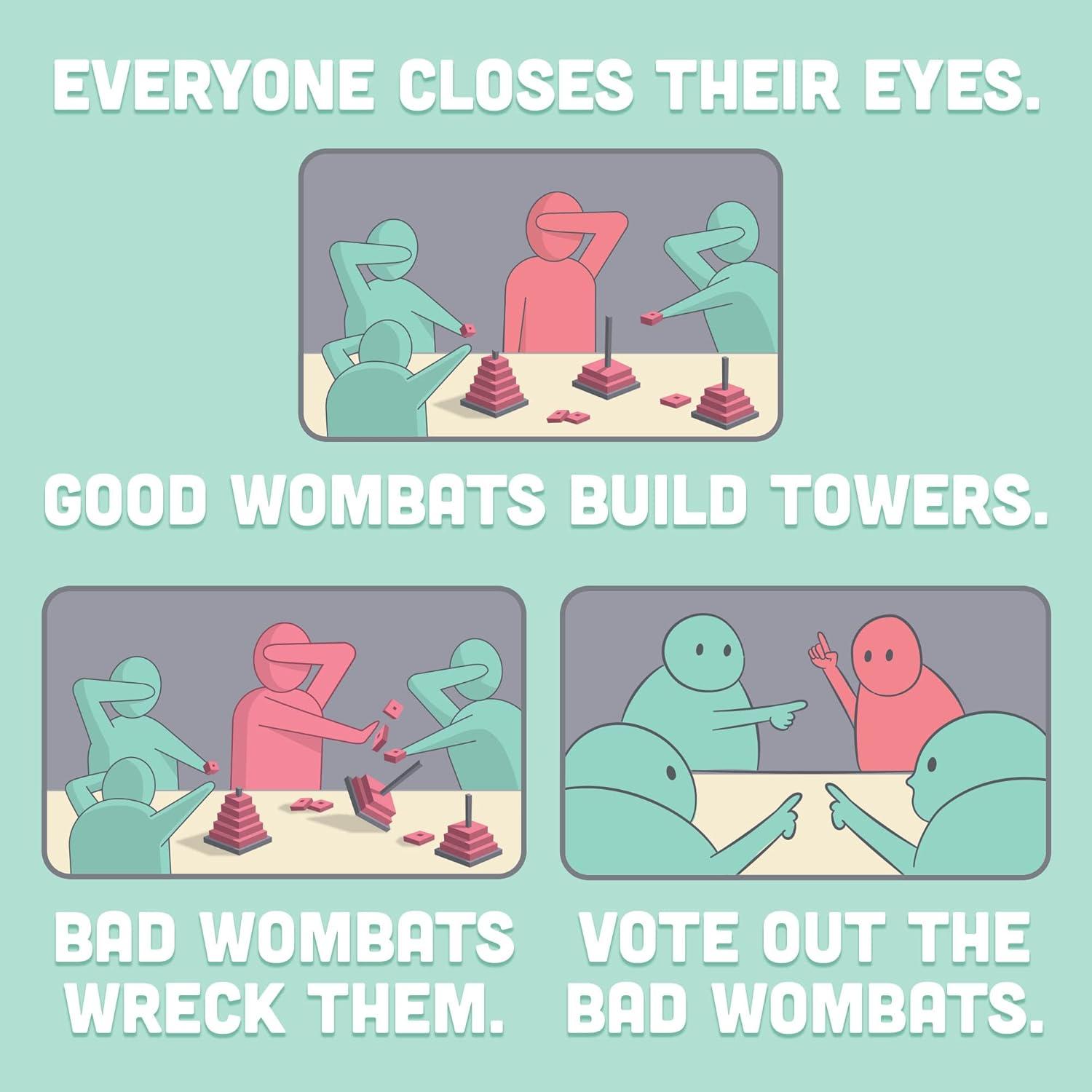 imageExploding Kittens Hand to Hand Wombat 36 Players  Ages 7  15 Minutes to Play  A Game of Teamwork and TroubleMakers  Party Game Family Game Night Kid and Adult Card Gameparty