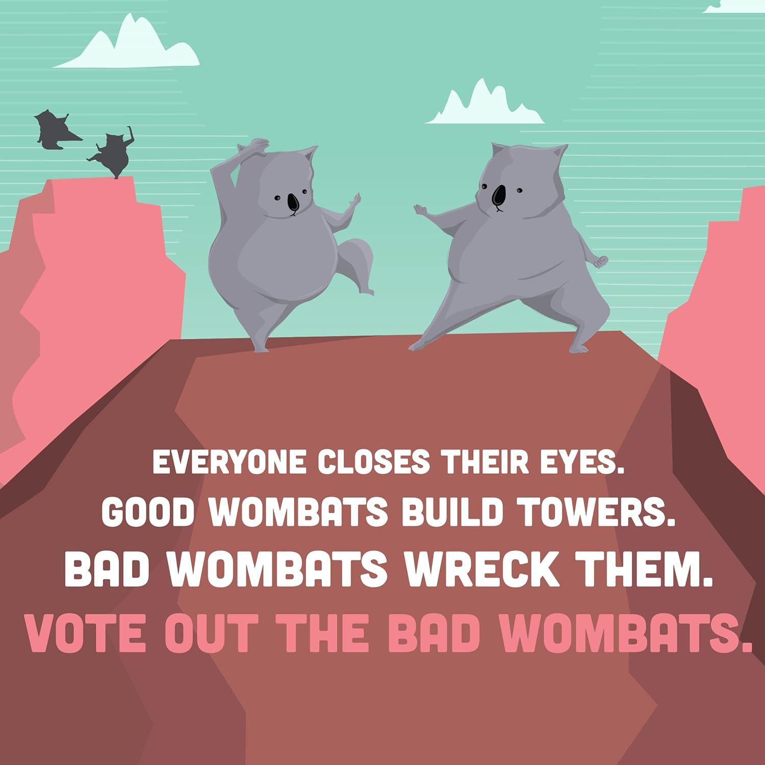 imageExploding Kittens Hand to Hand Wombat 36 Players  Ages 7  15 Minutes to Play  A Game of Teamwork and TroubleMakers  Party Game Family Game Night Kid and Adult Card Gameparty