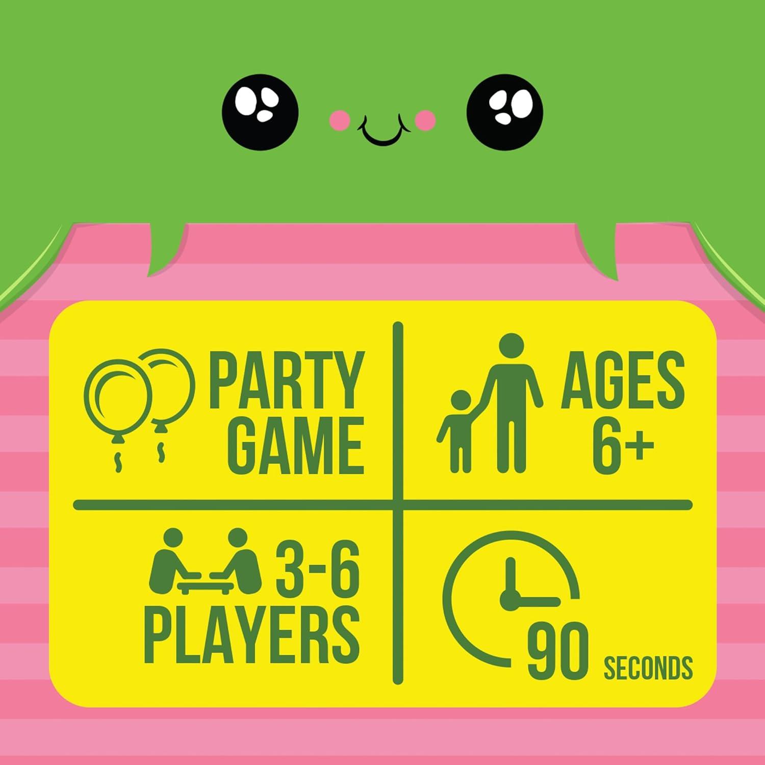 imageExploding Kittens Happy Salmon 38 Players  Ages 6  90 Second Rounds  Easy to Learn Quick Matching Card Game  Party Game Family Game Night Kid and Adult Card GameHoppy Salmon
