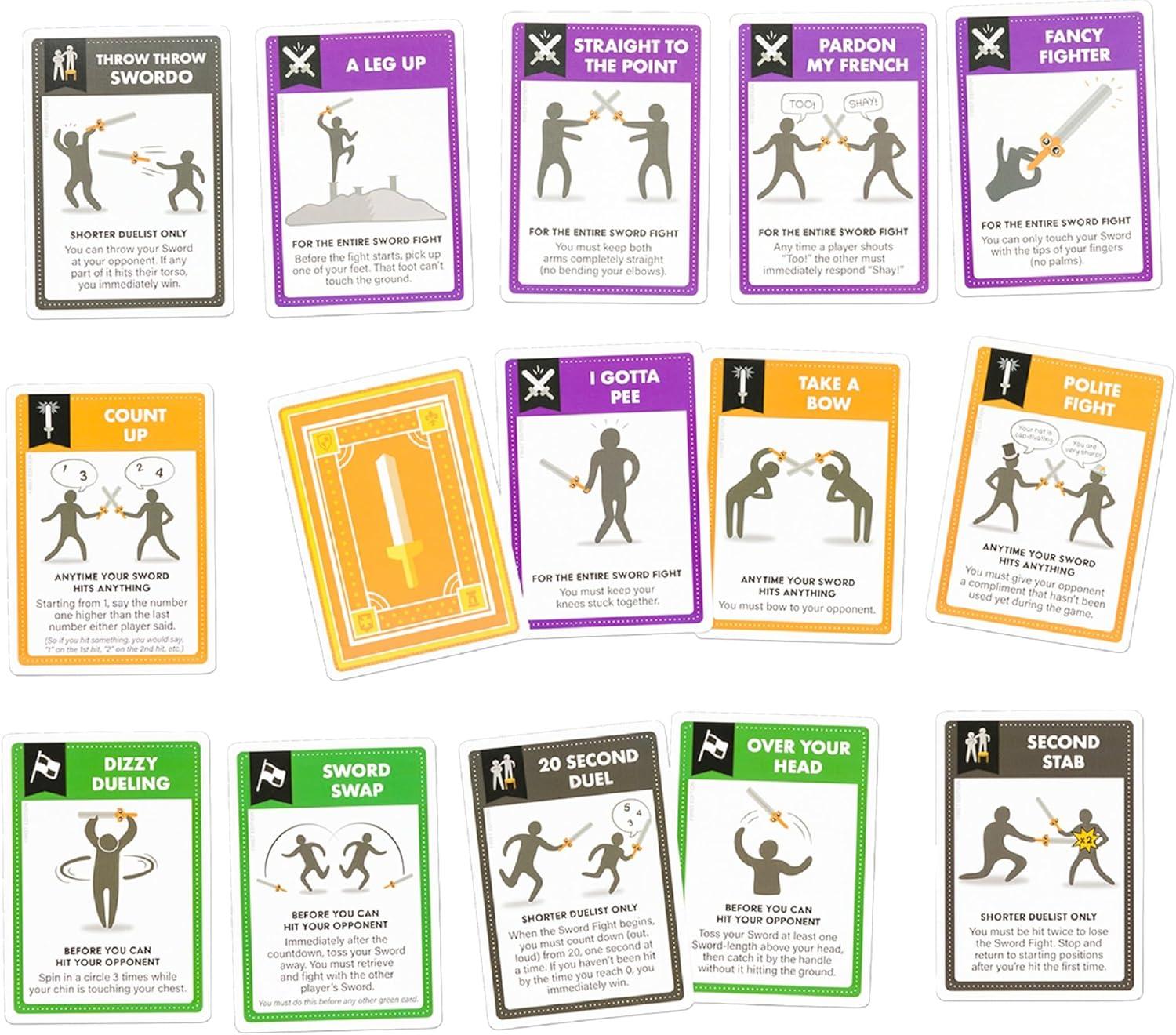 imageExploding Kittens Lets Hit Each Other with Fake Swords 36 Players  Ages 7  15 Minutes to Play  A Sword Fighting Card Game  Party Game Family Game Night Kid and Adult Card Game