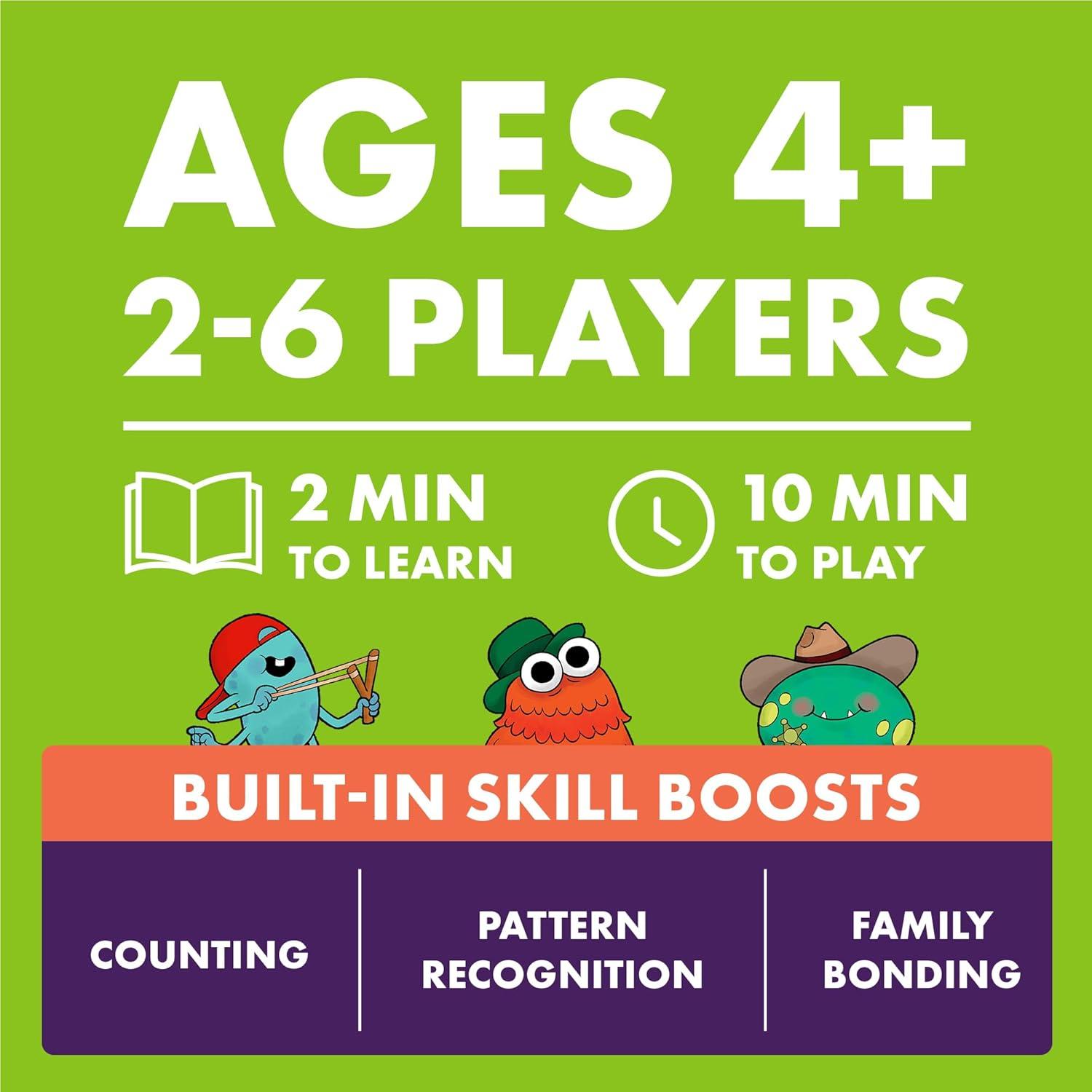 imageExploding Kittens Monster Match  Matching Dice Game for Kids Ages 4 26 Players  Fun Family Game NightCreative Kids Game