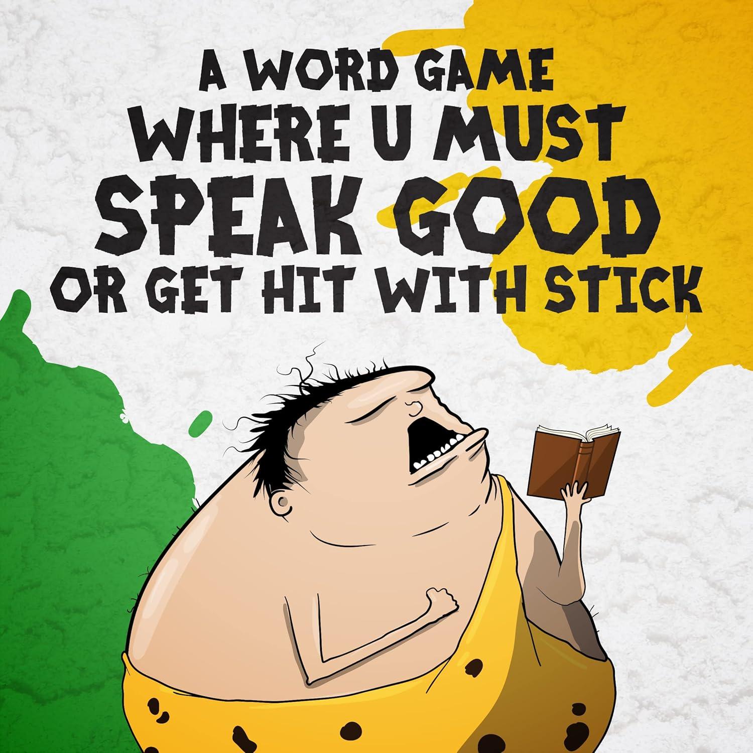 imageExploding Kittens Poetry for Neanderthals 2 Players  Ages 7  15 Minutes to Play  Competitive Word Guessing Game  Party Game Family Game Night Kid and Adult Card GameExpansion Pack