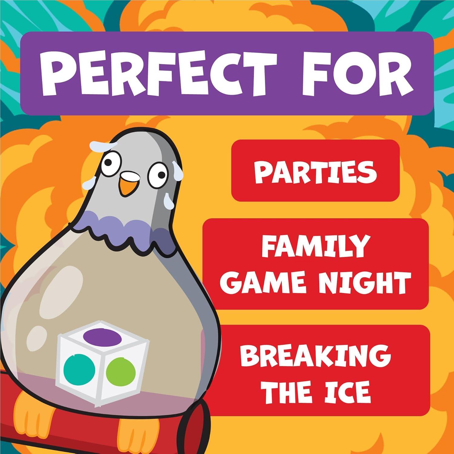 imageExploding Kittens Presents Exploding Pigeon  Hilarious FastPaced Party Game for Families Kids Teens ampamp Adults  Ages 7  3 Players  Perfect for Game Night