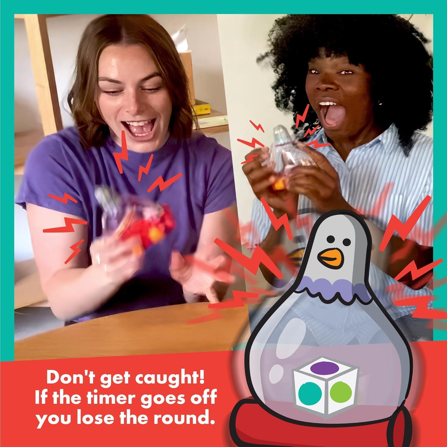 imageExploding Kittens Presents Exploding Pigeon  Hilarious FastPaced Party Game for Families Kids Teens ampamp Adults  Ages 7  3 Players  Perfect for Game Night