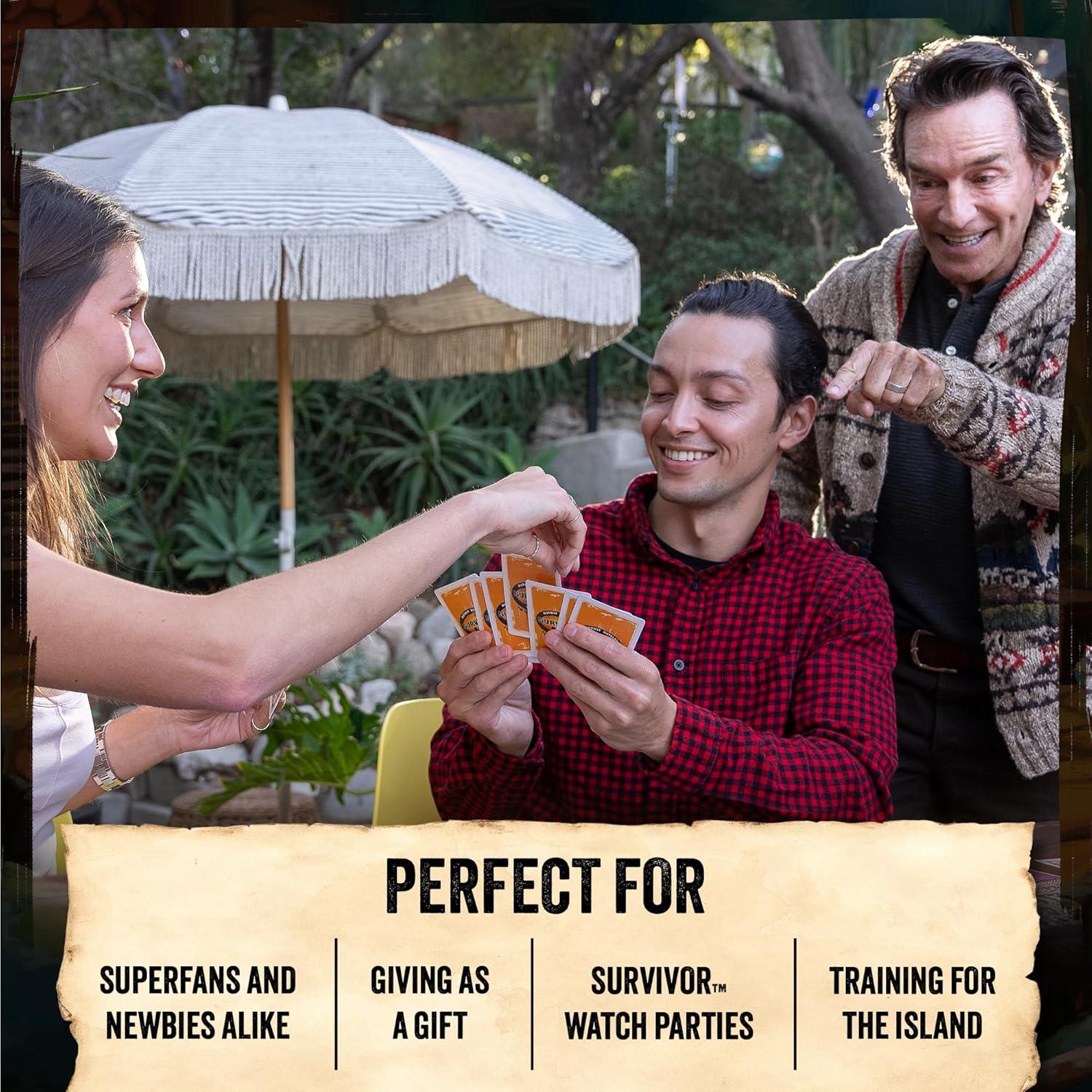 imageExploding Kittens Survivor The Tribe Has Spoken 36 Players  Ages 8  30 Minutes to Play  Official Card Game for Survivor Fans  Family Game Night Card Game