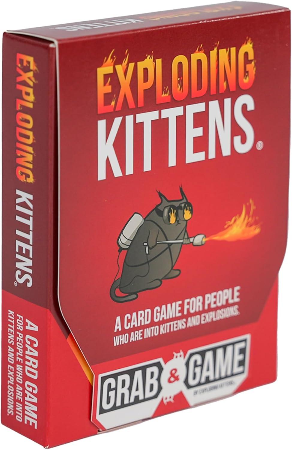 imageExploding Kittens That Escalated Quickly Grab ampamp GameExploding Kittens