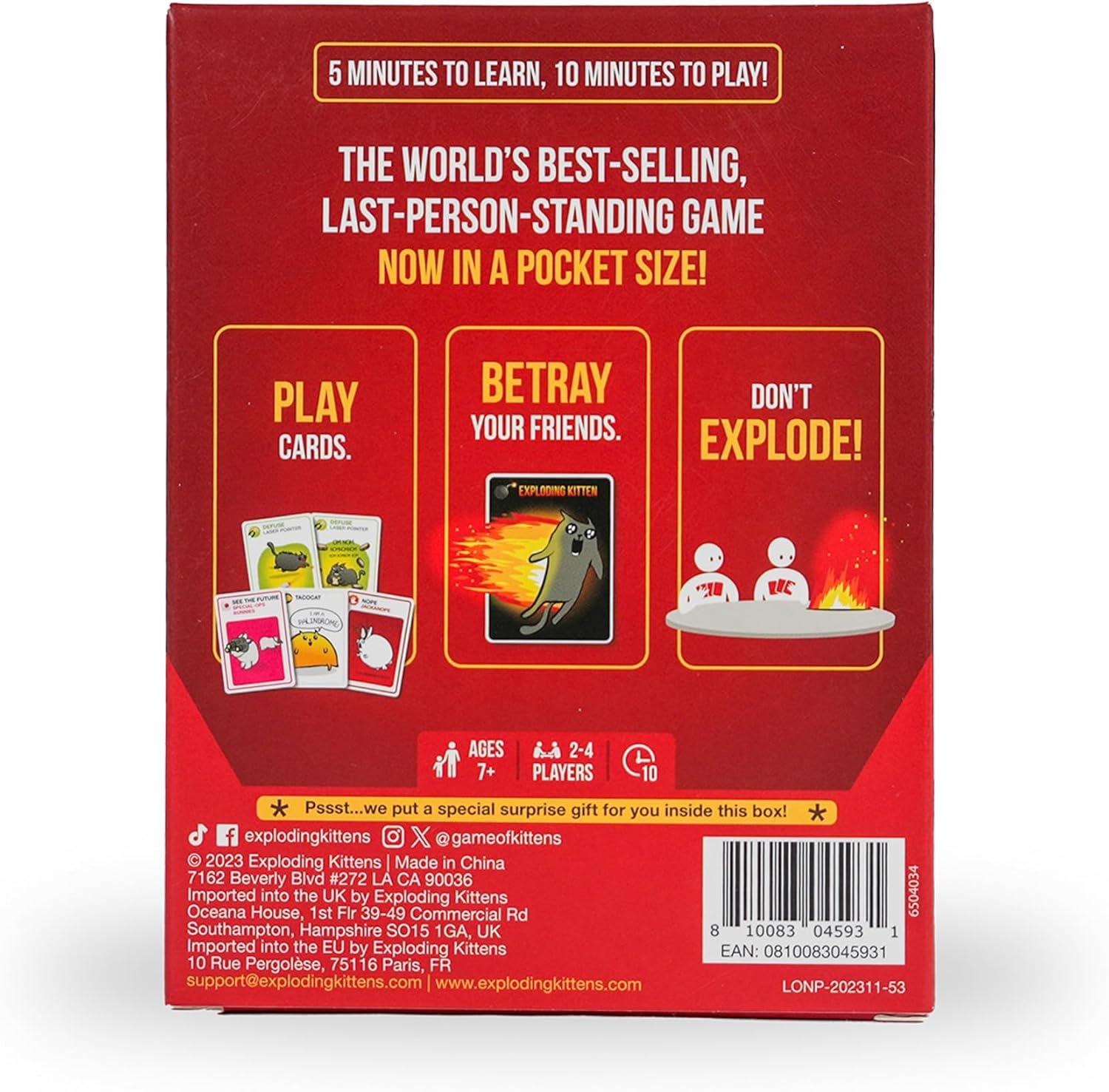 imageExploding Kittens That Escalated Quickly Grab ampamp GameExploding Kittens