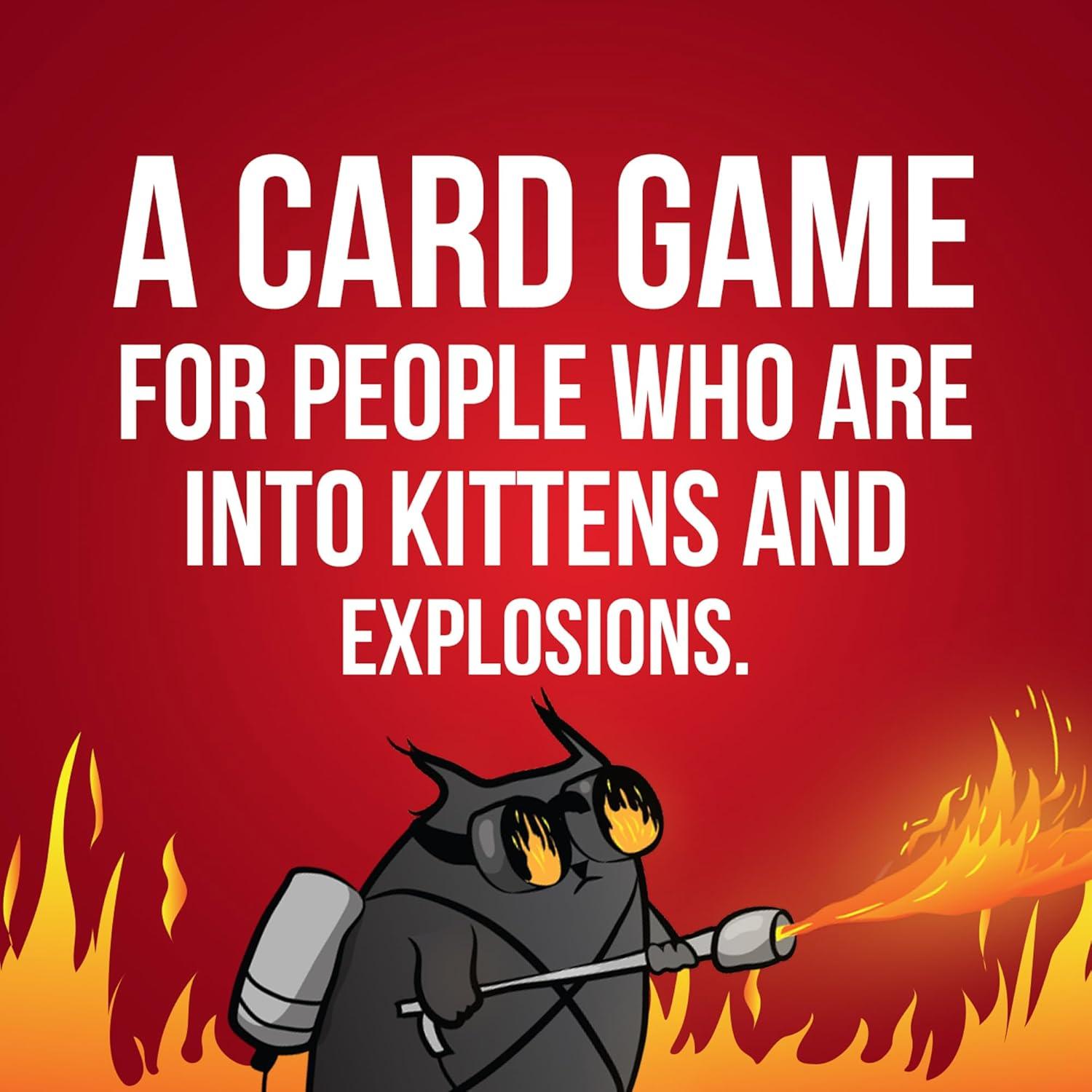 imageExploding Kittens That Escalated Quickly Grab ampamp GameExploding Kittens