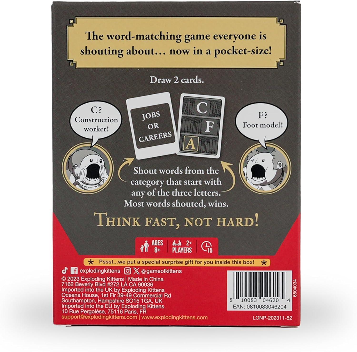 imageExploding Kittens That Escalated Quickly Grab ampamp GameReally Loud Librarians