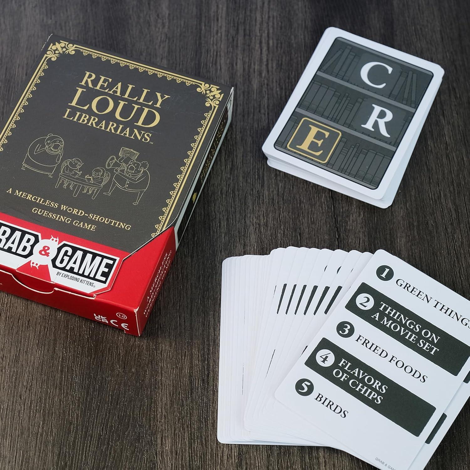 imageExploding Kittens That Escalated Quickly Grab ampamp GameReally Loud Librarians