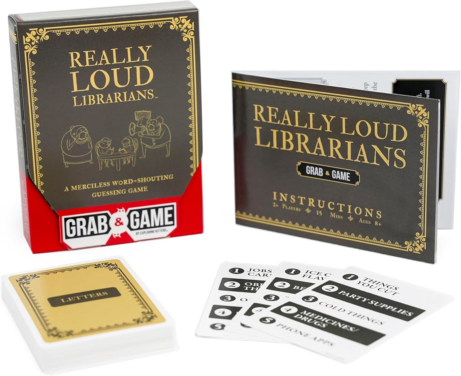 imageExploding Kittens That Escalated Quickly Grab ampamp GameReally Loud Librarians