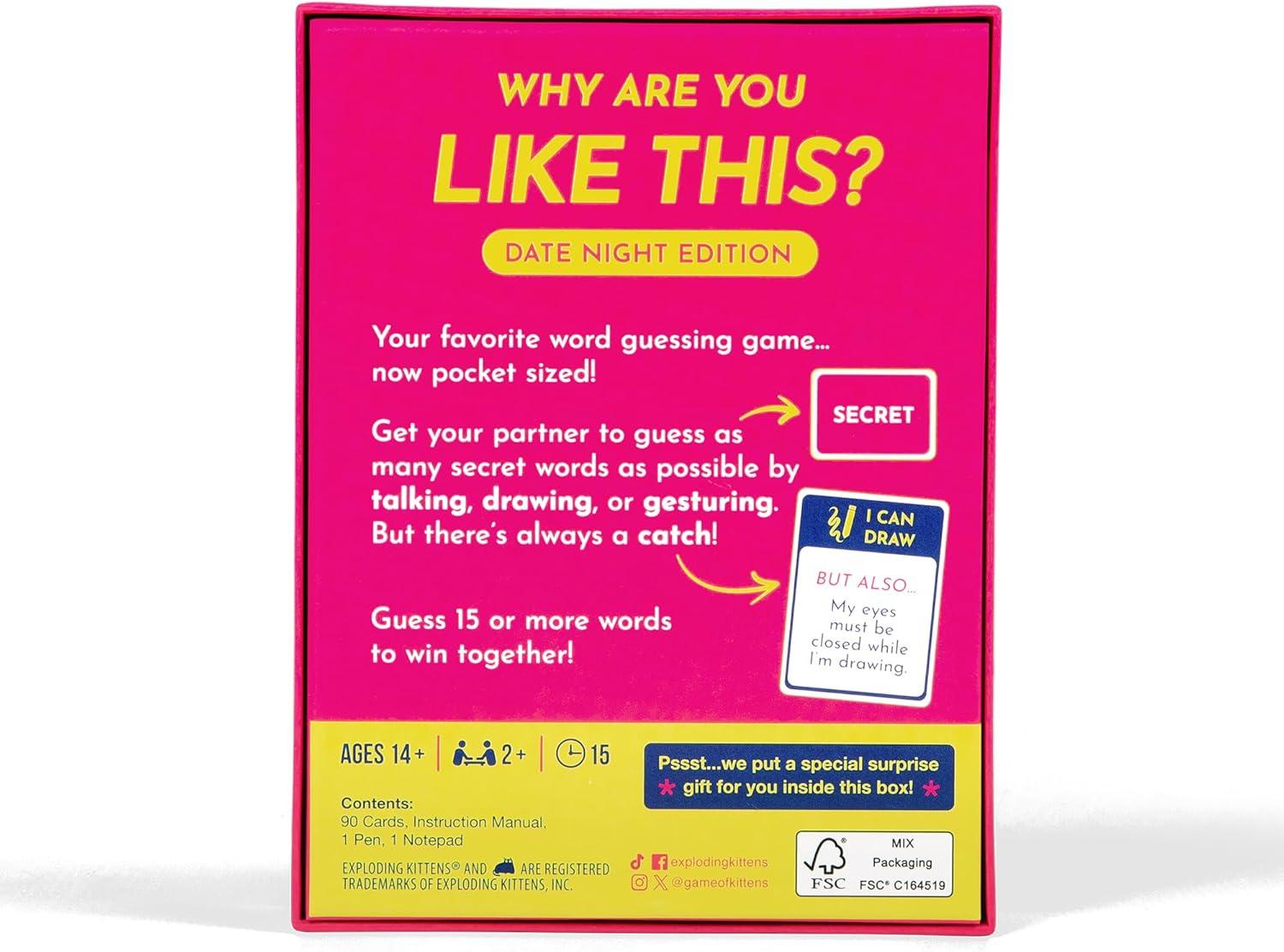 imageExploding Kittens That Escalated Quickly Grab ampamp GameWhy Are You Like This Date Night