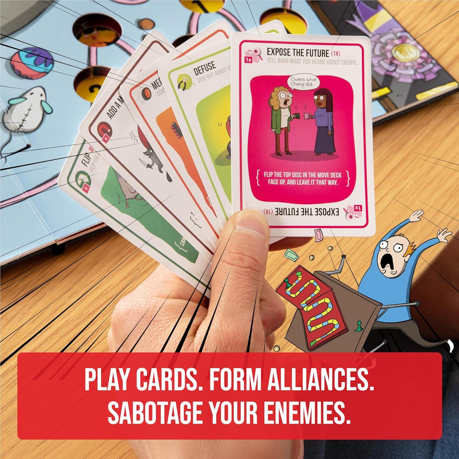 imageExploding Kittens The Board Game  The Action Packed Party Game to Celebrate 10th Birthday  26 Players Aged 7  Great for Adults Teens Collectors Kids