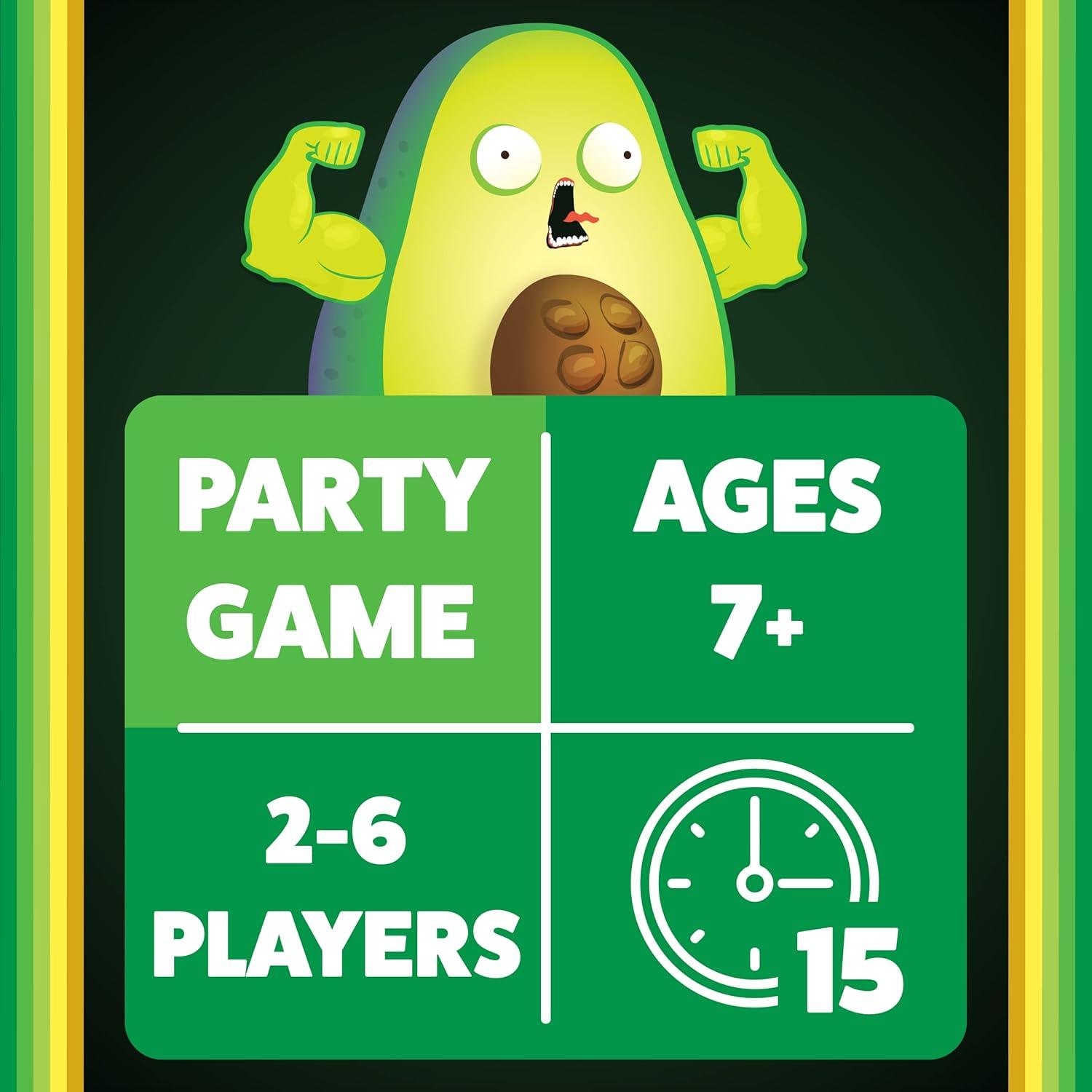 imageExploding Kittens Throw Throw Burrito Extreme Outdoor Edition 26 Players  Ages 7  15 Minutes to Play  Jumbo Dodgeball Card Game  Party Game Family Game Night Kid and Adult Card GameThrow Throw Avocado