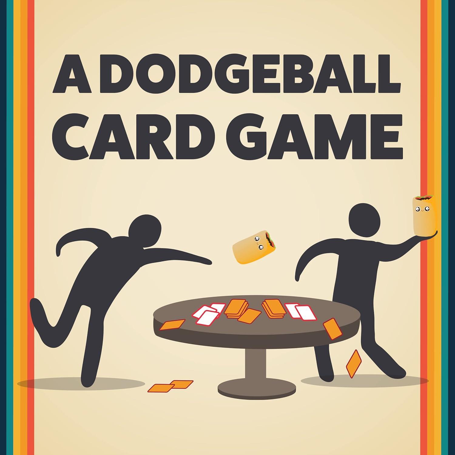 imageExploding Kittens Throw Throw Burrito Extreme Outdoor Edition 26 Players  Ages 7  15 Minutes to Play  Jumbo Dodgeball Card Game  Party Game Family Game Night Kid and Adult Card GameOriginal Edition