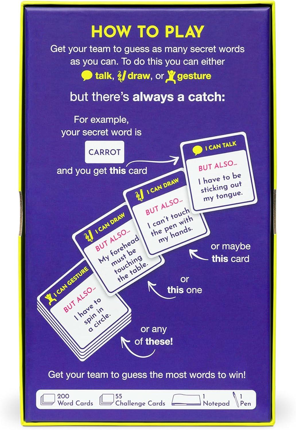 imageExploding Kittens Why are You Like This 2 Players  Ages 14  15 Minutes to Play  Talking Drawing ampamp Gesturing Guessing  Party Family Date Night Couples Game