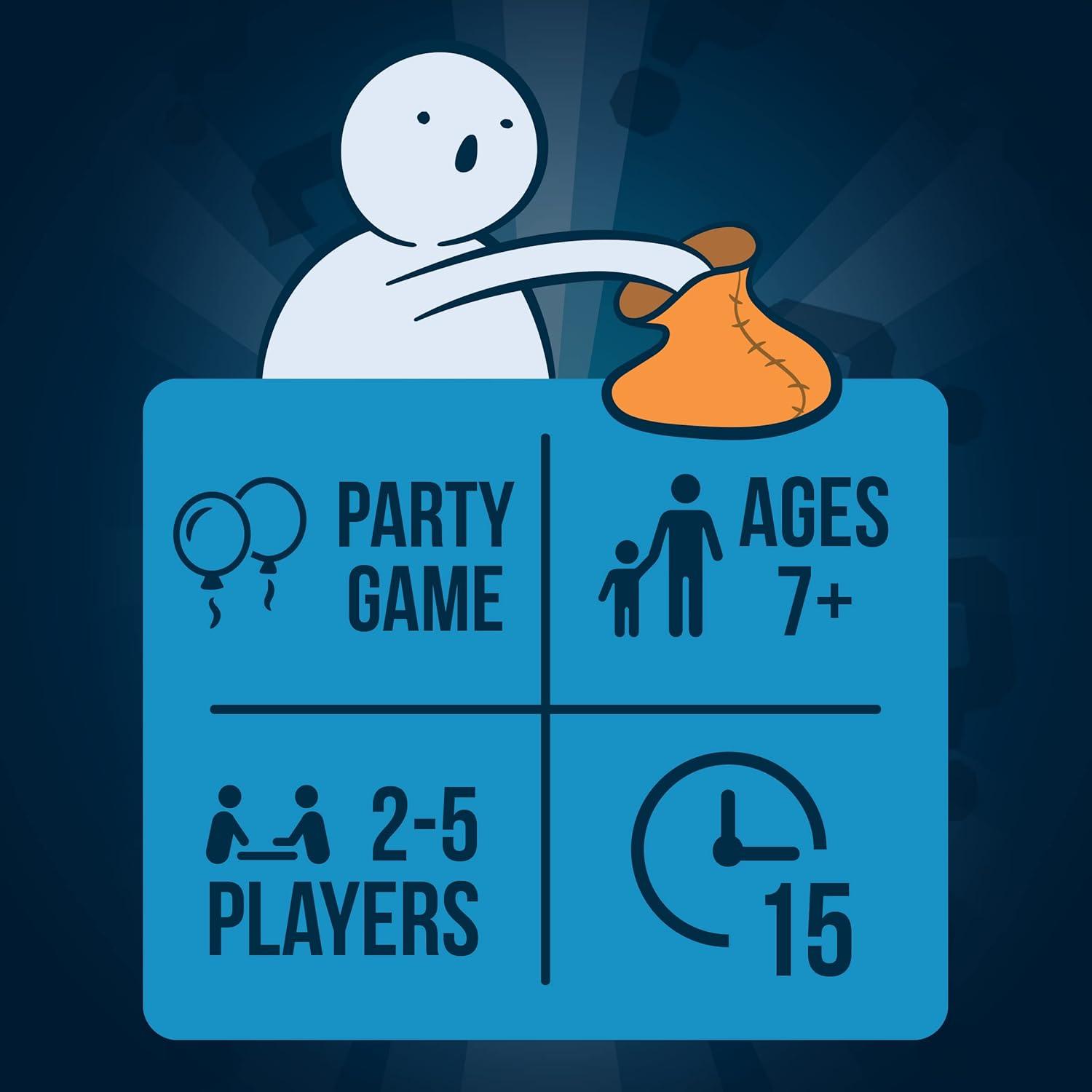 imageExploding Kittens You Lying Sack 25 Players  Ages 7  15 Minutes to Play  Bluffing Board Game  Party Game Family Game Night Kid and Adult Board Game