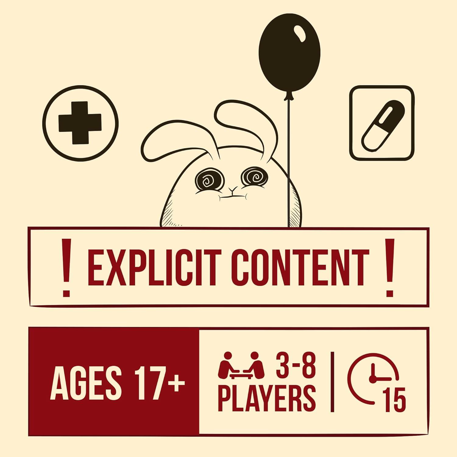imageHorrible Therapist Extra Horrible Edition by Exploding Kittens  A Card Game for 38 Players Ages 17  Adult Party Game for Family NightExtra Horrible Edition