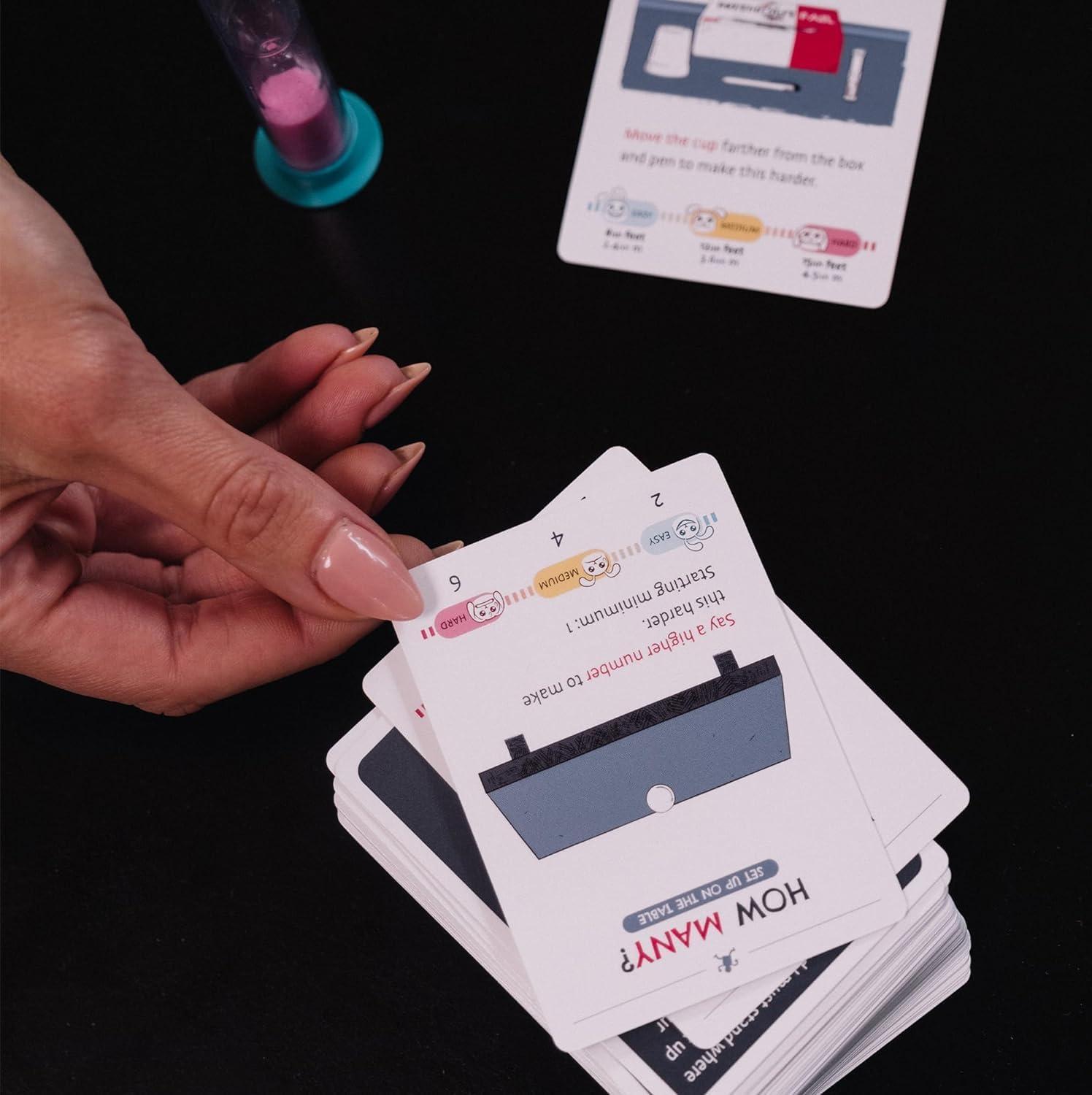 imageWithout Fail by Exploding Kittens  2 Players  Ages 10  20 Minutes to Play  A Game of Easy Challenges Made Difficult Perfect for Couples Date Night and Teen or Adult
