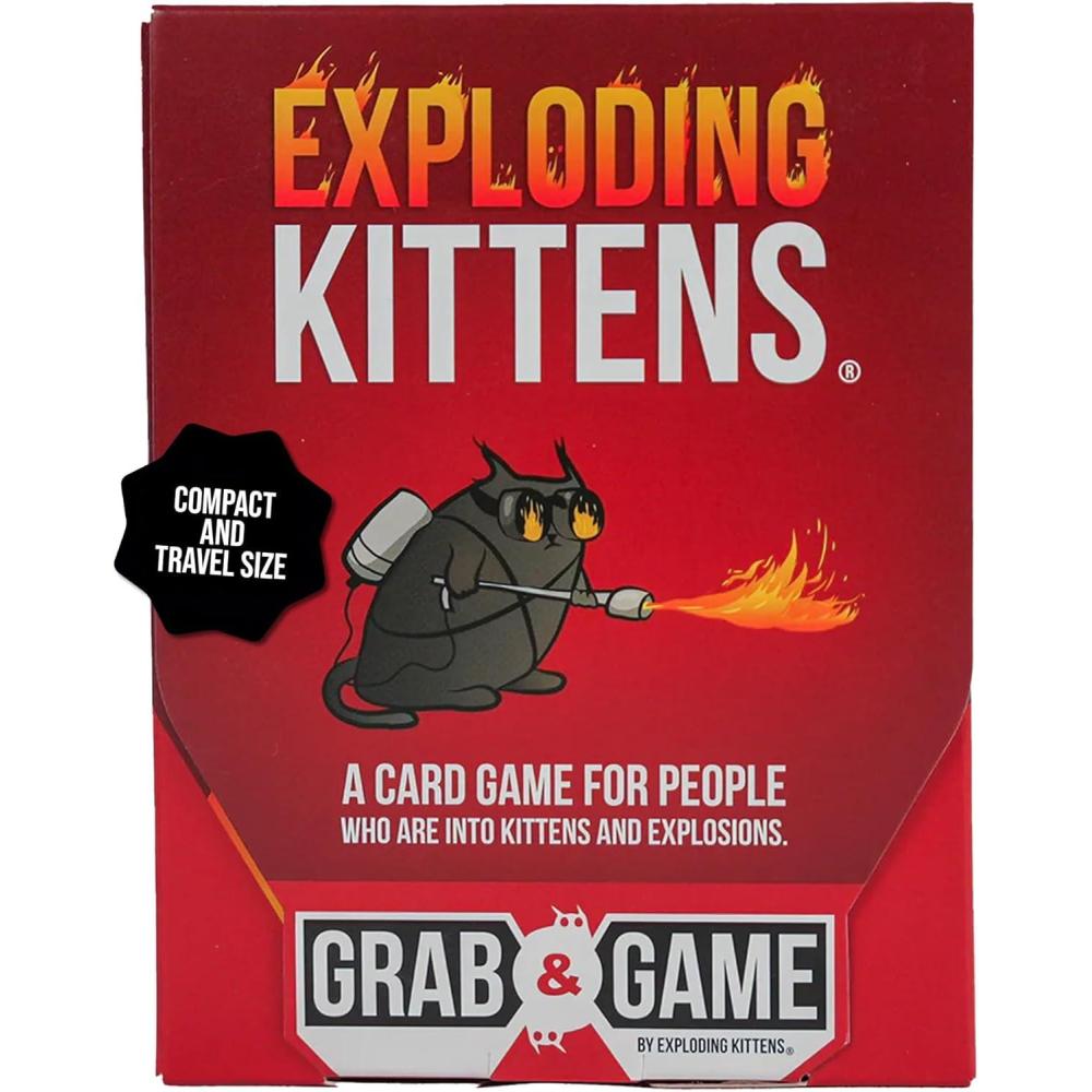 imageExploding Kittens That Escalated Quickly Grab ampamp GameExploding Kittens