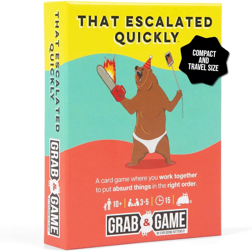 imageExploding Kittens That Escalated Quickly Grab ampamp GameThat Escalated Quickly