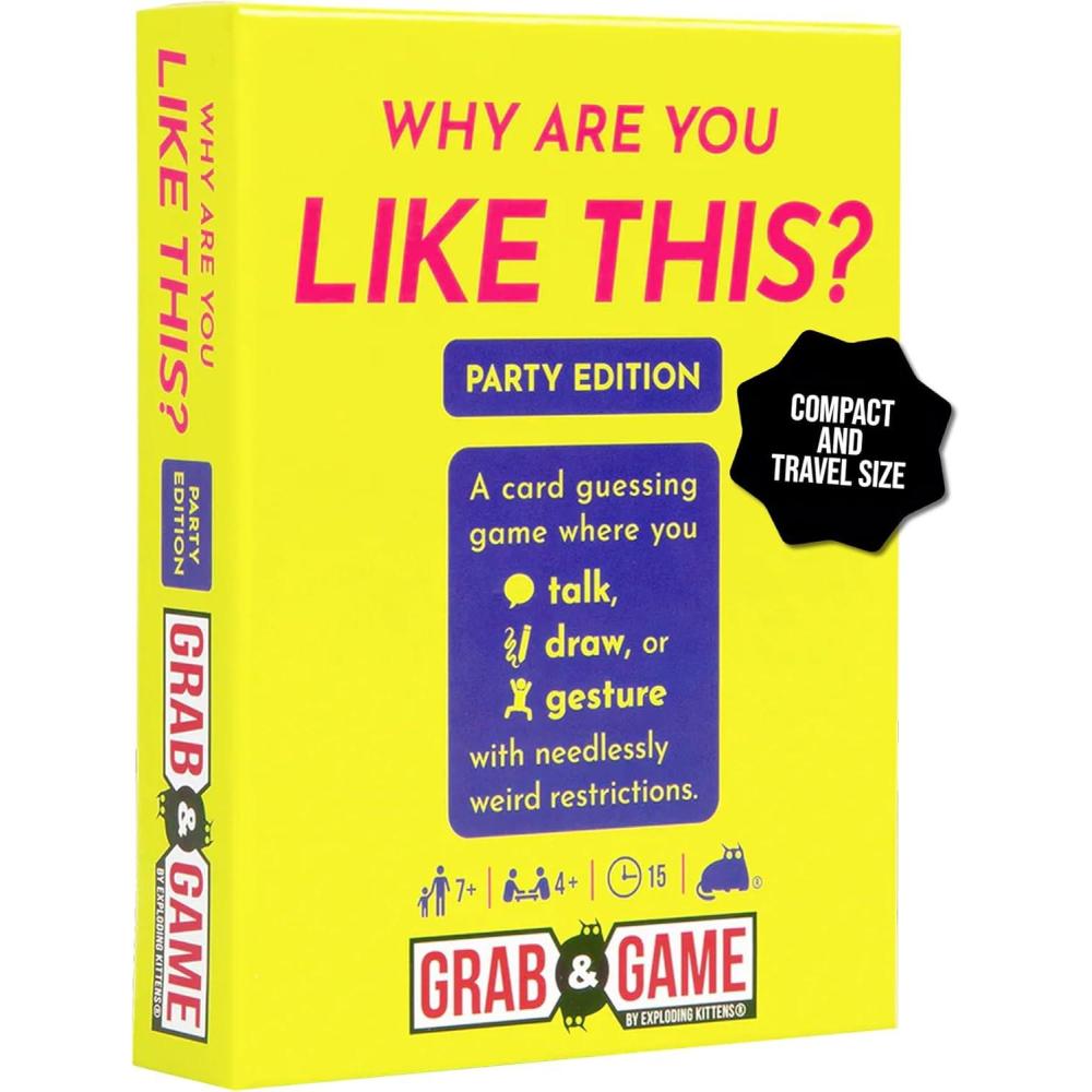 imageExploding Kittens That Escalated Quickly Grab ampamp GameWhy Are You Like This Party
