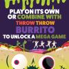 imageExploding Kittens Throw Throw Burrito Extreme Outdoor Edition 26 Players  Ages 7  15 Minutes to Play  Jumbo Dodgeball Card Game  Party Game Family Game Night Kid and Adult Card GameZombie Burrito