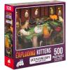 imageCat in The Mirror Jigsaw Puzzle by Exploding Kittens  1000 Pieces Ideal for Adults Teens and Kids  A Funny and Artistic CatThemed PuzzleCats Playing Craps  500 Piece