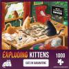 imageCats in Quarantine Jigsaw Puzzle by Exploding Kittens  1000 Pieces Jigsaw Puzzle for Adults Teens and Kids  Cat Puzzle Funny Puzzle Art Puzzle
