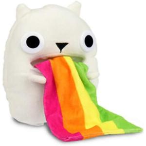 imageBasic Fun Exploding Kittens Collectible Plush  Rainbow Ralphing Cat