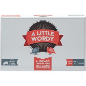 imageExploding Kittens A Little Wordy 2 Players  Ages 10  15 Minutes to Play  Letter Tile Word Game  Couples Game Date Night Game Adult and Teen Board Game