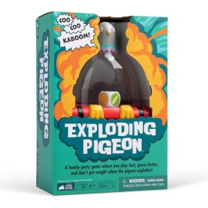 imageExploding Kittens Presents Exploding Pigeon  Hilarious FastPaced Party Game for Families Kids Teens ampamp Adults  Ages 7  3 Players  Perfect for Game Night