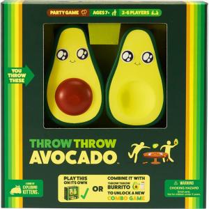 imageExploding Kittens Throw Throw Burrito Extreme Outdoor Edition 26 Players  Ages 7  15 Minutes to Play  Jumbo Dodgeball Card Game  Party Game Family Game Night Kid and Adult Card GameThrow Throw Avocado