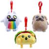 imageJust Toys Exploding Kittens 3 Plush Backpack Hanger  Officially Licensed Soft Fall 2024 Hazel Series BlindBox Keychain Plush for Kids ampamp Fans