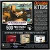 imageCats Playing Craps Jigsaw Puzzle by Exploding Kittens  500 Pieces Ideal for Adults Teens and Kids  A Funny and Artistic CatThemed PuzzleSlothness of Memory  500 Piece