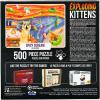 imageCats Playing Craps Jigsaw Puzzle by Exploding Kittens  500 Pieces Ideal for Adults Teens and Kids  A Funny and Artistic CatThemed PuzzleSpicy Scream  500 Piece