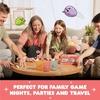 image:imageExploding Kittens Boba Blast 26 Players Age 7 Rapid Fire Game  Flip boba discs into cups with spoon launchers tackle trickshot challenges and race through fast travelready rounds